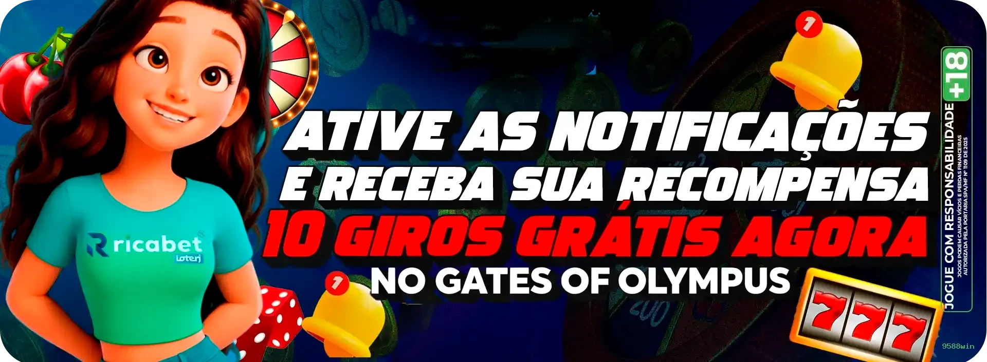 Imagem promocional da 9588win mostrando a plataforma e suas vantagens